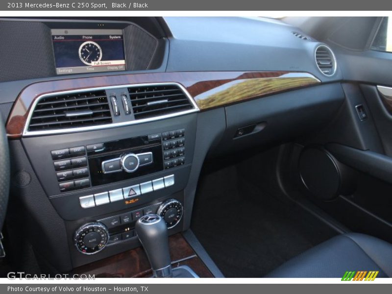 Black / Black 2013 Mercedes-Benz C 250 Sport