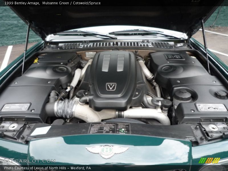  1999 Arnage  Engine - 4.4L Turbocharged V8