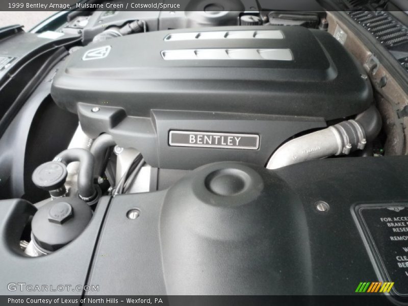  1999 Arnage  Engine - 4.4L Turbocharged V8