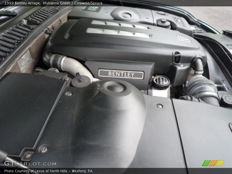  1999 Arnage  Engine - 4.4L Turbocharged V8