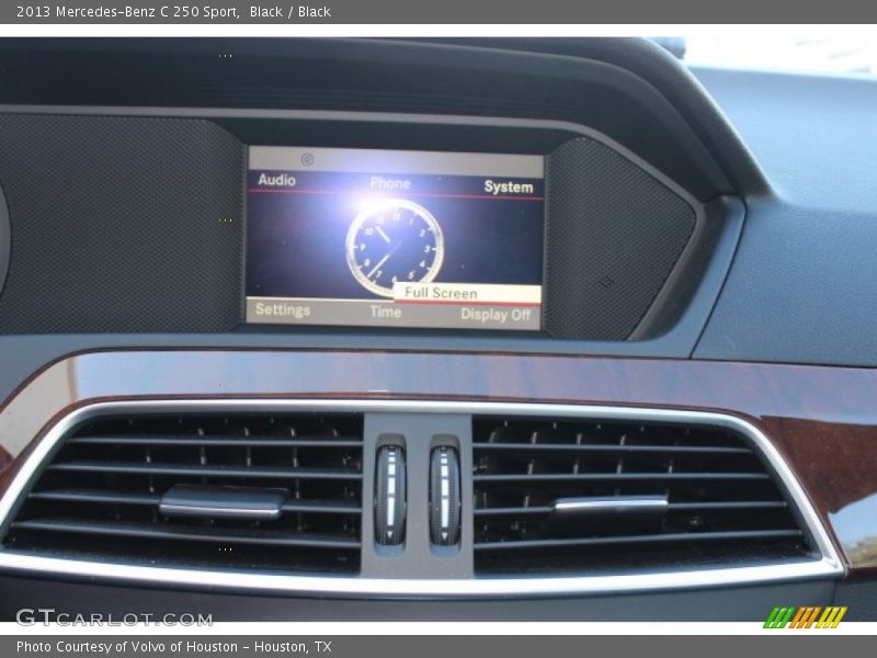 Black / Black 2013 Mercedes-Benz C 250 Sport