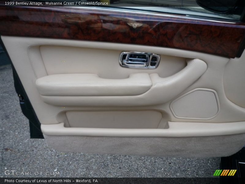 Mulsanne Green / Cotswold/Spruce 1999 Bentley Arnage