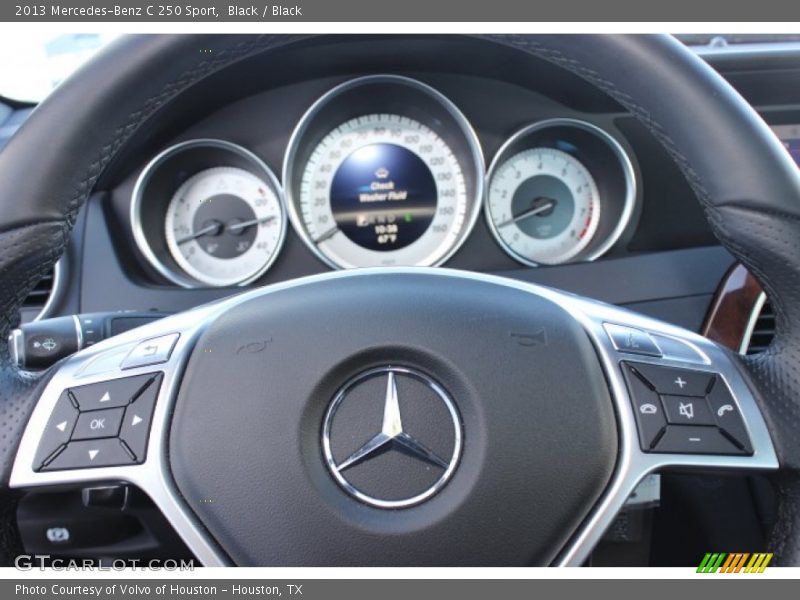 Black / Black 2013 Mercedes-Benz C 250 Sport