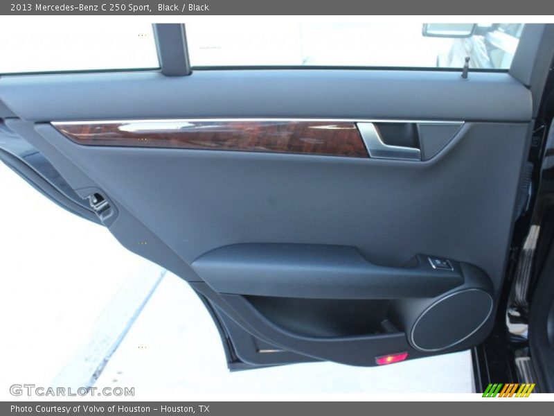 Black / Black 2013 Mercedes-Benz C 250 Sport