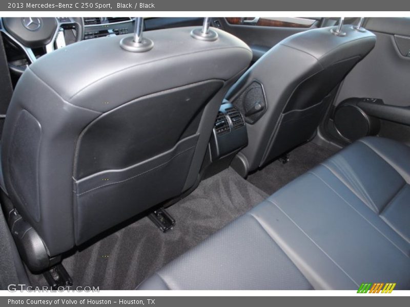 Black / Black 2013 Mercedes-Benz C 250 Sport