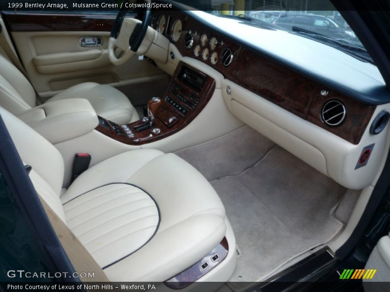 Mulsanne Green / Cotswold/Spruce 1999 Bentley Arnage