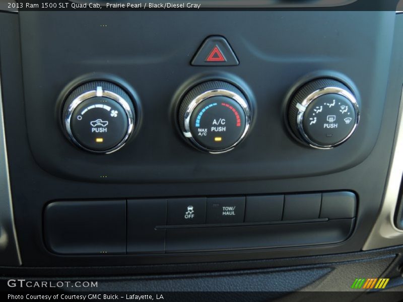 Controls of 2013 1500 SLT Quad Cab