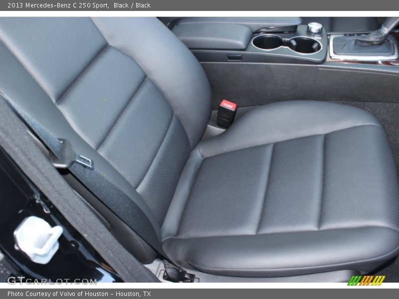 Black / Black 2013 Mercedes-Benz C 250 Sport