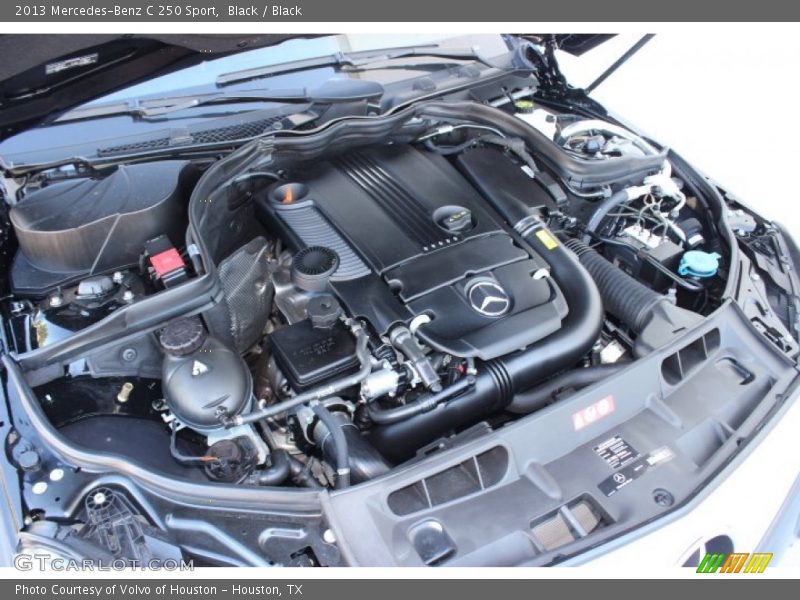 Black / Black 2013 Mercedes-Benz C 250 Sport