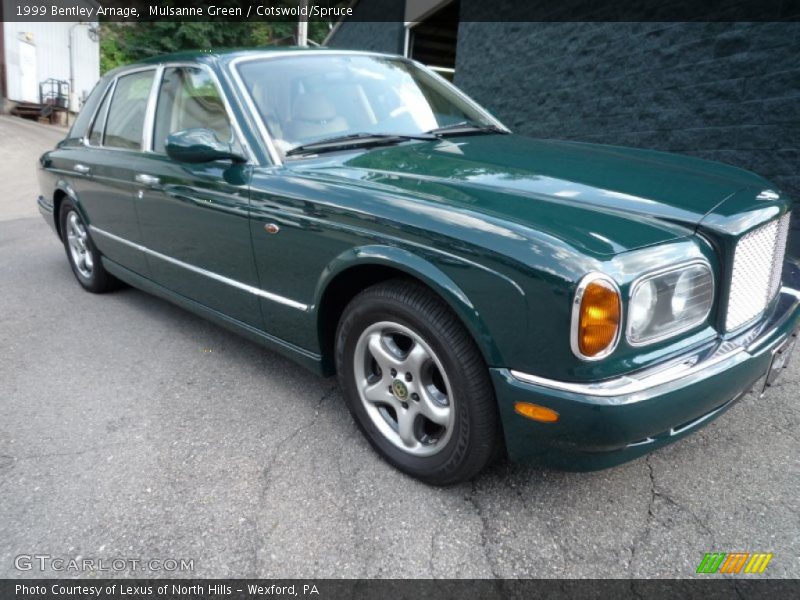 Mulsanne Green / Cotswold/Spruce 1999 Bentley Arnage