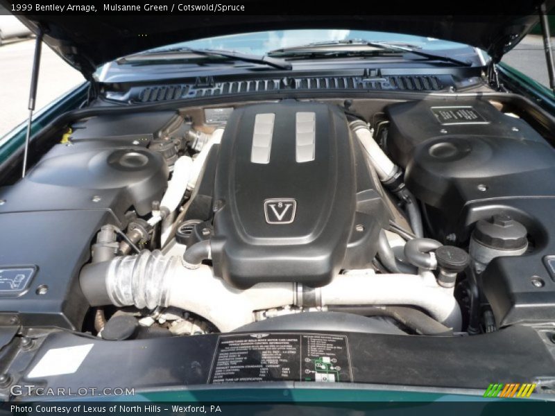  1999 Arnage  Engine - 4.4L Turbocharged V8