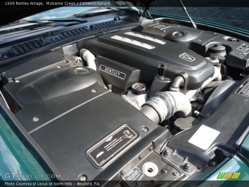  1999 Arnage  Engine - 4.4L Turbocharged V8