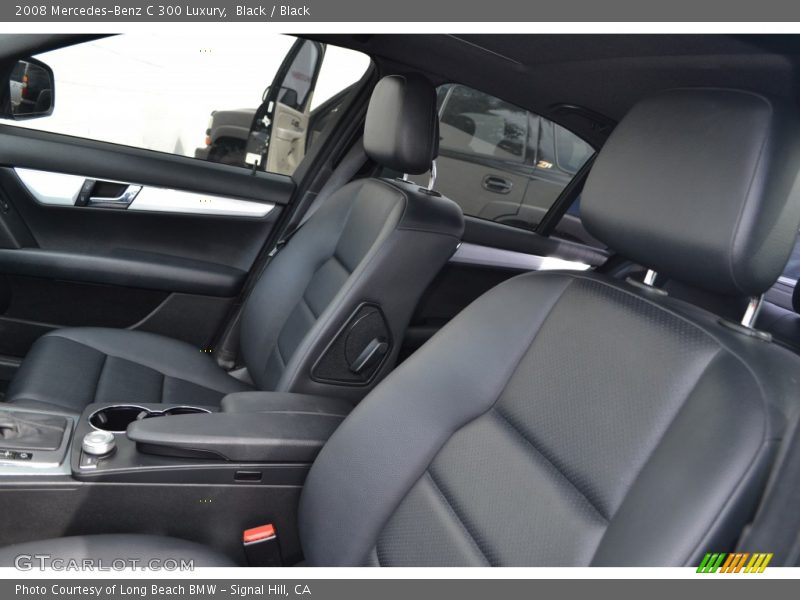 Black / Black 2008 Mercedes-Benz C 300 Luxury