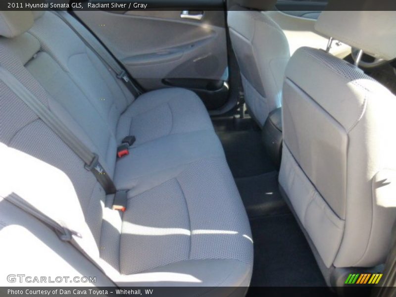 Radiant Silver / Gray 2011 Hyundai Sonata GLS