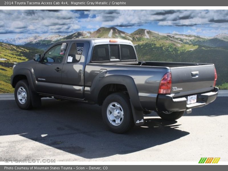 Magnetic Gray Metallic / Graphite 2014 Toyota Tacoma Access Cab 4x4