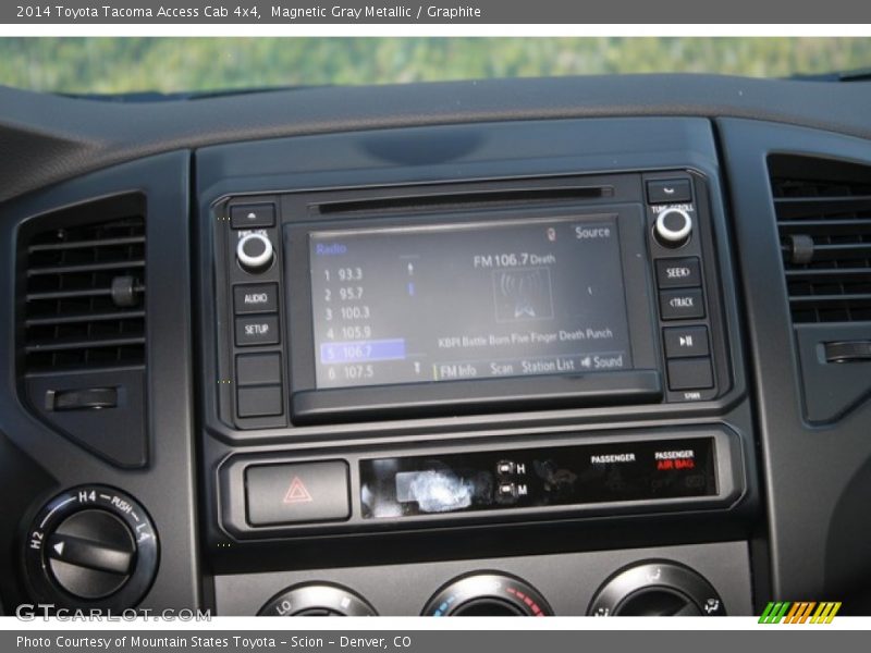 Magnetic Gray Metallic / Graphite 2014 Toyota Tacoma Access Cab 4x4