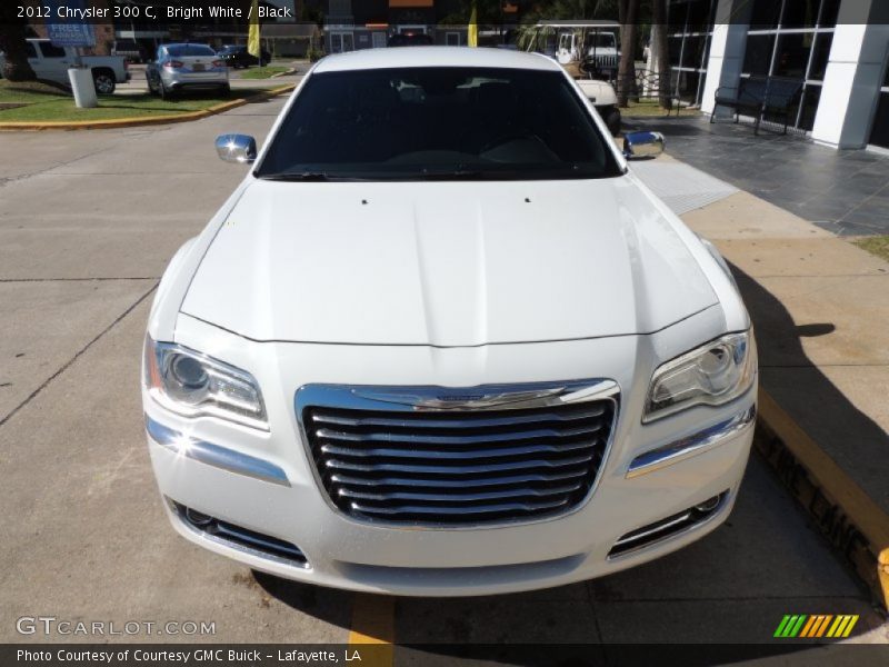 Bright White / Black 2012 Chrysler 300 C