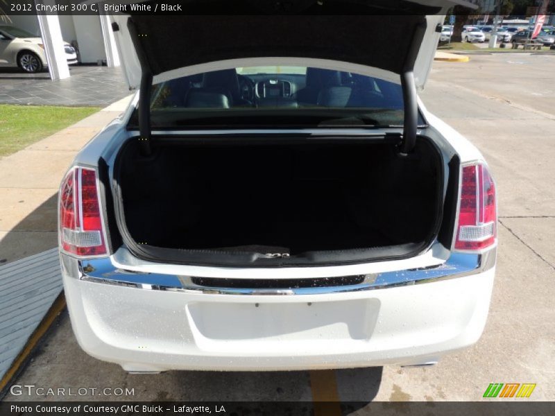 Bright White / Black 2012 Chrysler 300 C