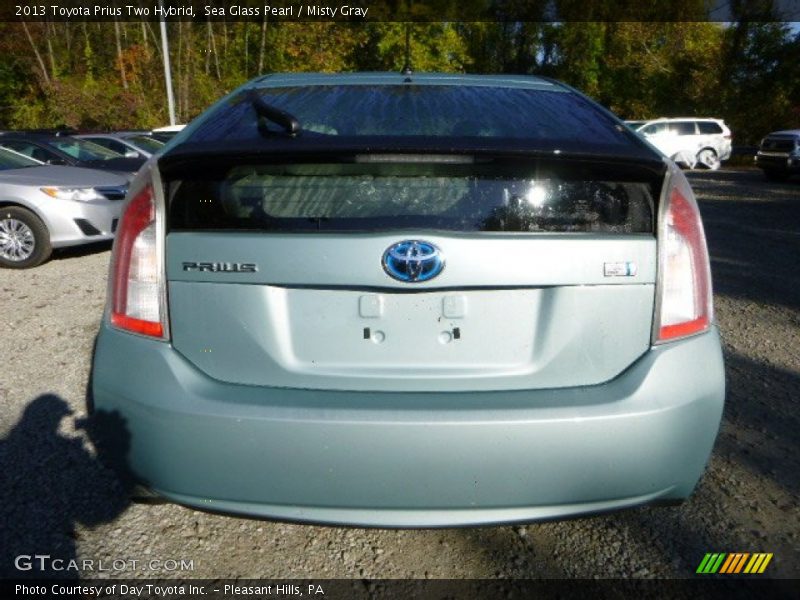 Sea Glass Pearl / Misty Gray 2013 Toyota Prius Two Hybrid