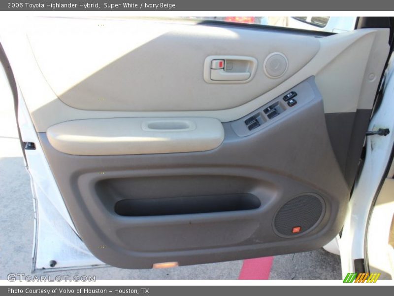 Super White / Ivory Beige 2006 Toyota Highlander Hybrid