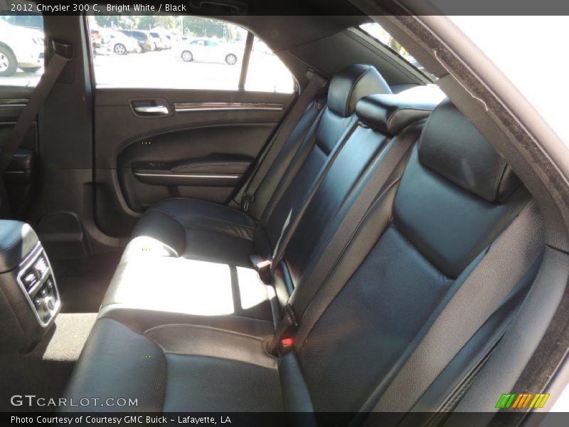 Bright White / Black 2012 Chrysler 300 C