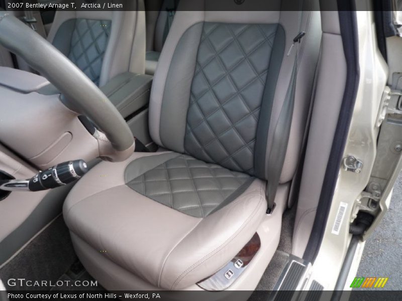 Front Seat of 2007 Arnage T