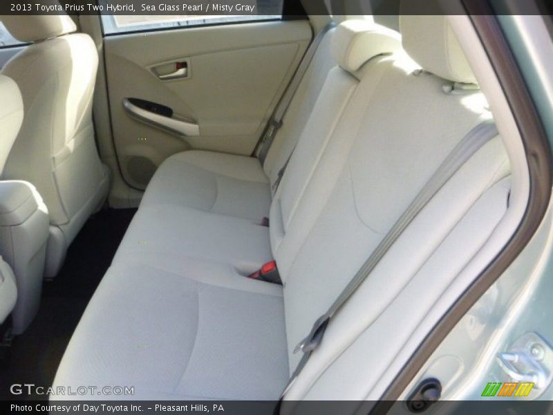Sea Glass Pearl / Misty Gray 2013 Toyota Prius Two Hybrid