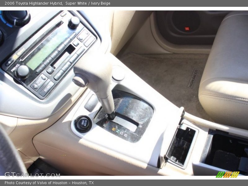 Super White / Ivory Beige 2006 Toyota Highlander Hybrid