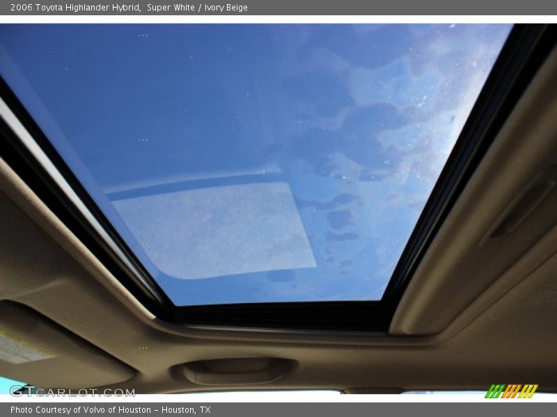 Super White / Ivory Beige 2006 Toyota Highlander Hybrid