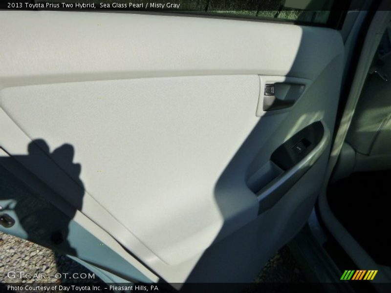 Sea Glass Pearl / Misty Gray 2013 Toyota Prius Two Hybrid