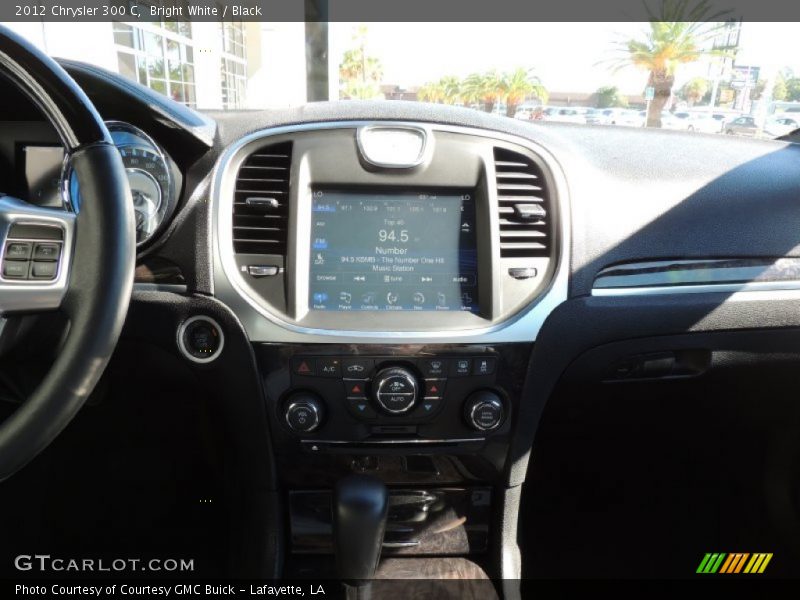 Bright White / Black 2012 Chrysler 300 C