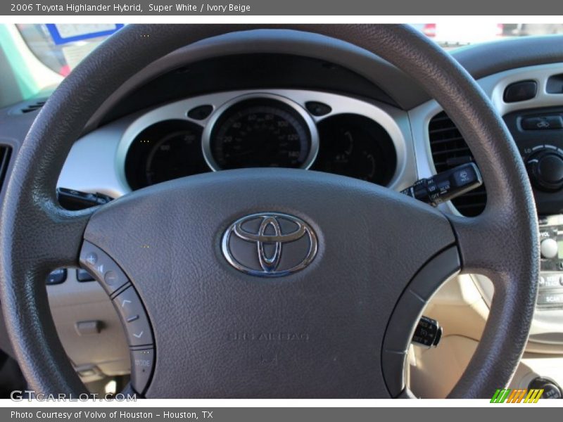 Super White / Ivory Beige 2006 Toyota Highlander Hybrid