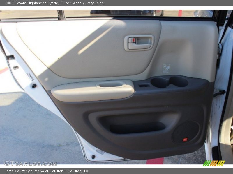 Super White / Ivory Beige 2006 Toyota Highlander Hybrid