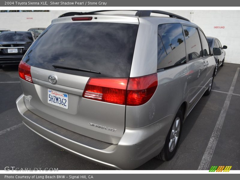Silver Shadow Pearl / Stone Gray 2004 Toyota Sienna XLE