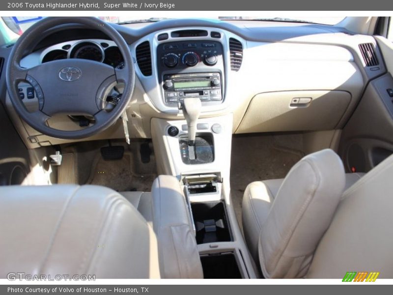 Super White / Ivory Beige 2006 Toyota Highlander Hybrid