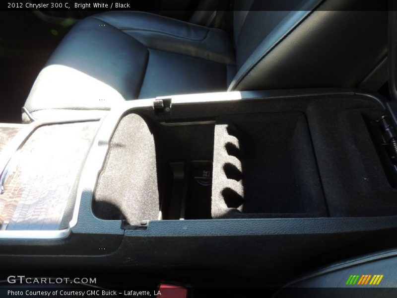Bright White / Black 2012 Chrysler 300 C