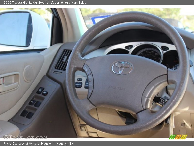 Super White / Ivory Beige 2006 Toyota Highlander Hybrid