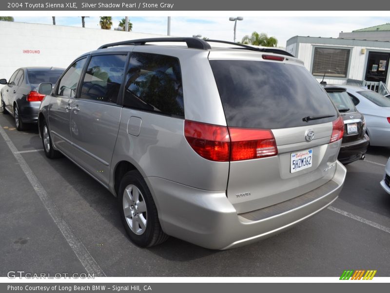Silver Shadow Pearl / Stone Gray 2004 Toyota Sienna XLE