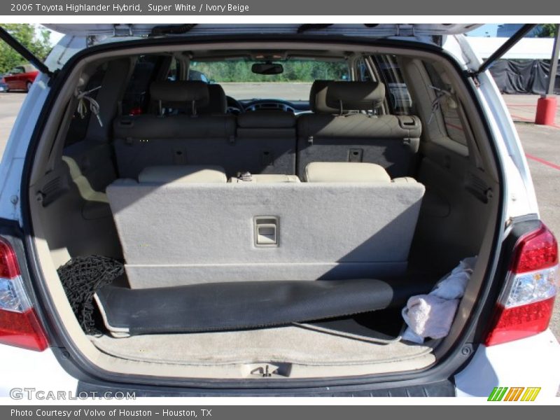 Super White / Ivory Beige 2006 Toyota Highlander Hybrid