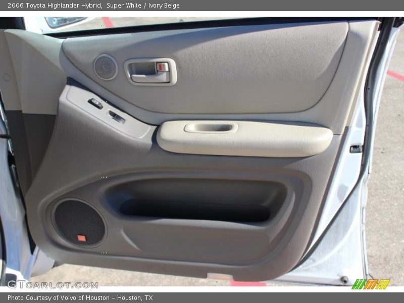 Super White / Ivory Beige 2006 Toyota Highlander Hybrid