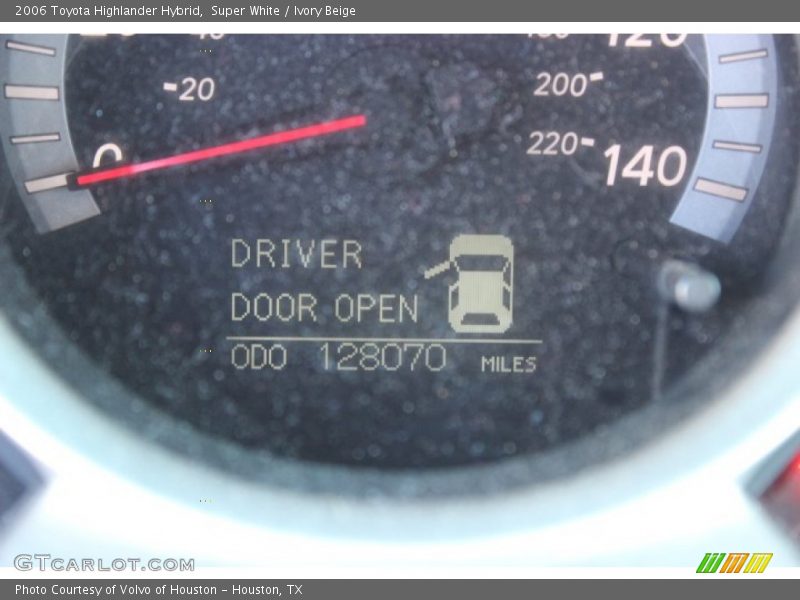 Super White / Ivory Beige 2006 Toyota Highlander Hybrid