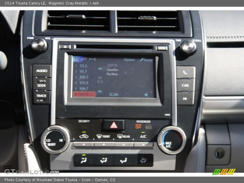 Magnetic Gray Metallic / Ash 2014 Toyota Camry LE