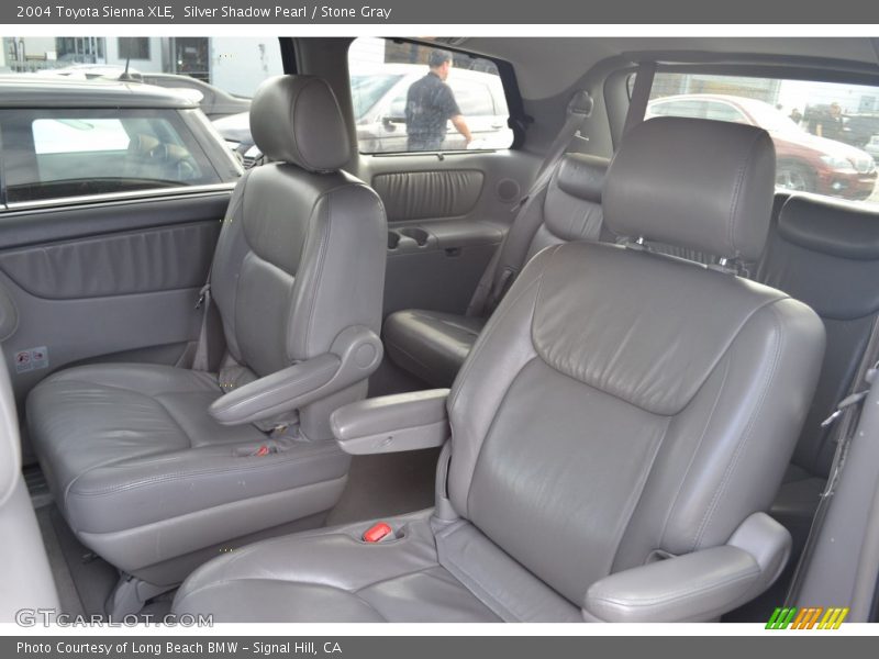 Silver Shadow Pearl / Stone Gray 2004 Toyota Sienna XLE