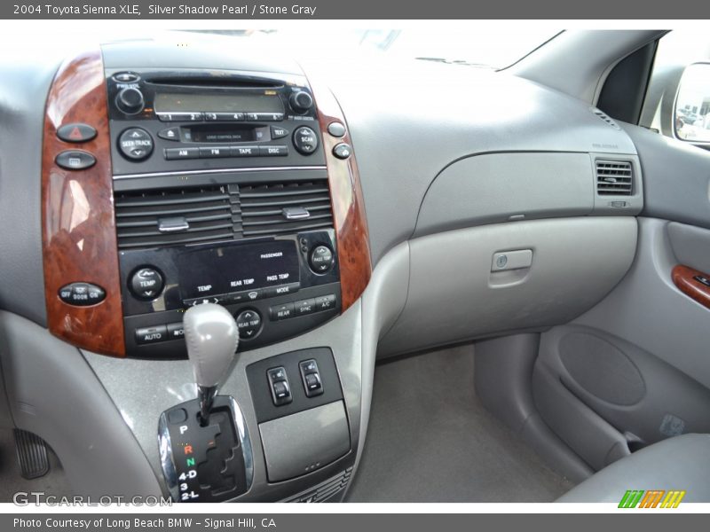 Silver Shadow Pearl / Stone Gray 2004 Toyota Sienna XLE