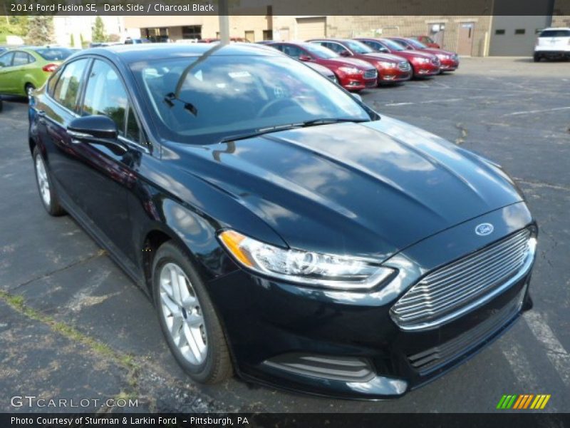 Dark Side / Charcoal Black 2014 Ford Fusion SE