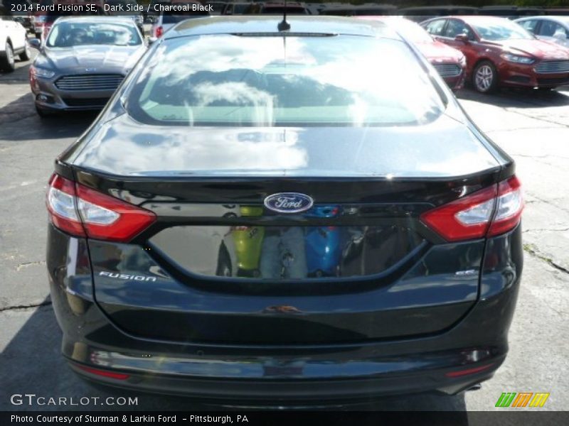 Dark Side / Charcoal Black 2014 Ford Fusion SE