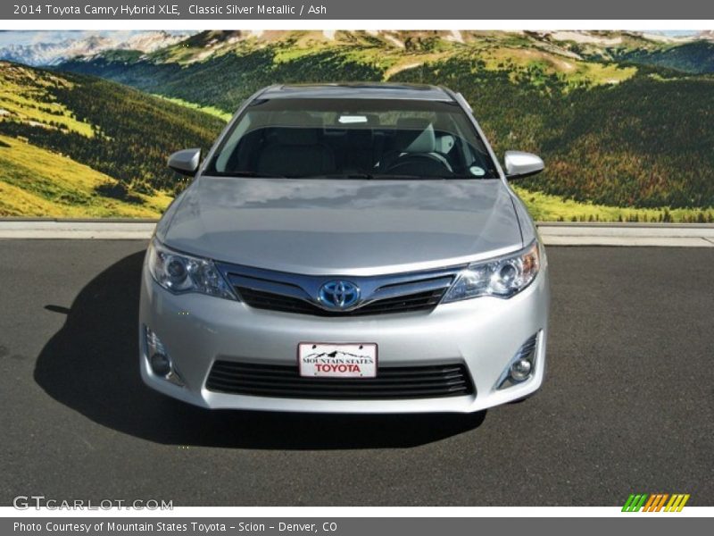Classic Silver Metallic / Ash 2014 Toyota Camry Hybrid XLE