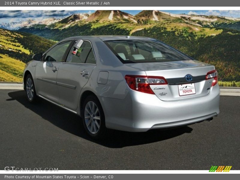 Classic Silver Metallic / Ash 2014 Toyota Camry Hybrid XLE
