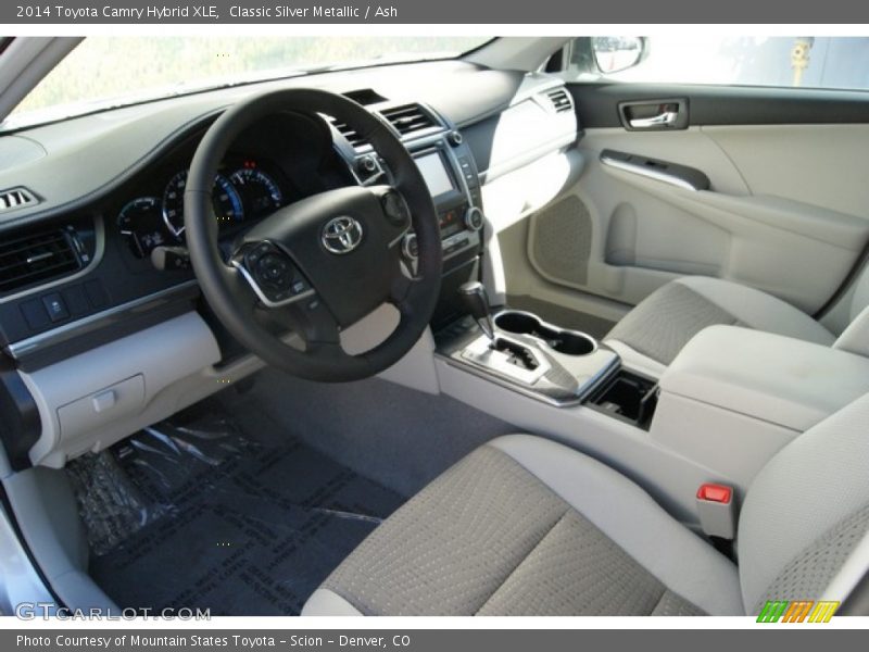 Classic Silver Metallic / Ash 2014 Toyota Camry Hybrid XLE
