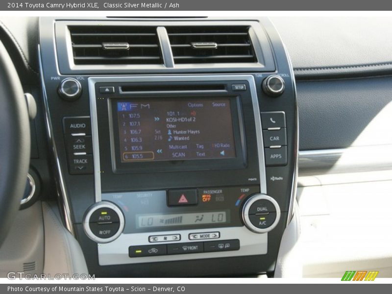 Classic Silver Metallic / Ash 2014 Toyota Camry Hybrid XLE